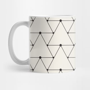 Abstract triangle pattern Mug